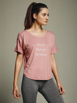 MKH Onion Pink Women TurboDry Running Workout T-Shirt