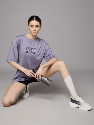 MKH Women LongLine Training Tee – Stretchable & Sweat Absorbent Activewear