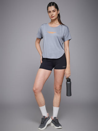 MKH Light Grey Women UltraMove Lightweight Sports T-Shirt