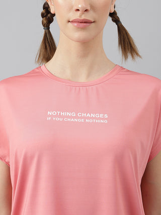 MKH Women Pink VelocityWear Outdoor Activity Top