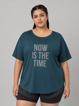 MKH Women Teal FreshFlow Running Plus Size Training Wear