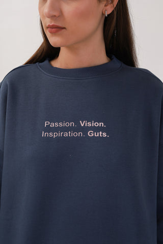 PASSION BLUE SWEATSHIRT