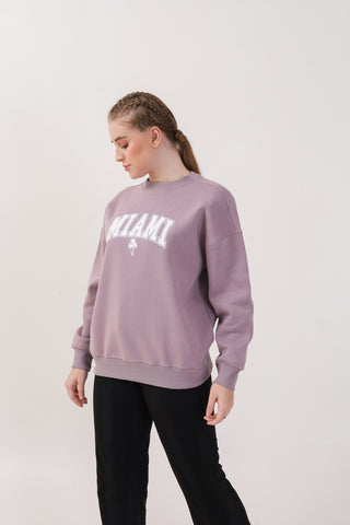 Miami Mauve Sweatshirt