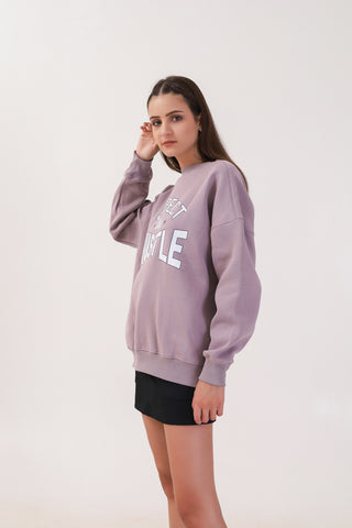 Respect the Hustle Mauve Sweatshirt