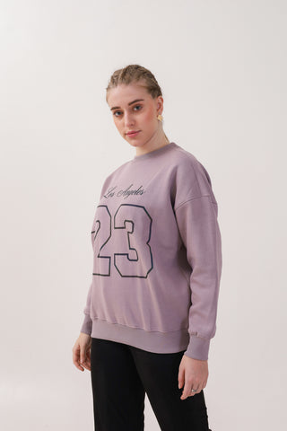 Los Angeles Mauve Sweatshirt