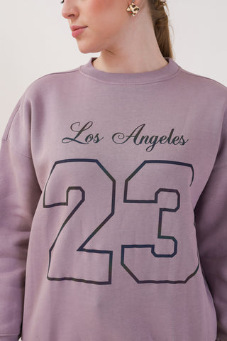 Los Angeles Mauve Sweatshirt