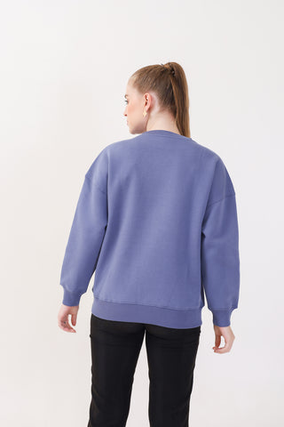 Hustle Blue Sweatshirt