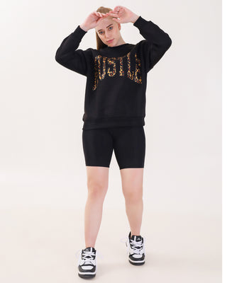 Hustle Black Sweatshirt