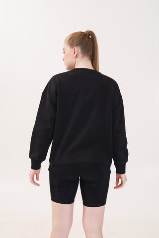 Hustle Black Sweatshirt