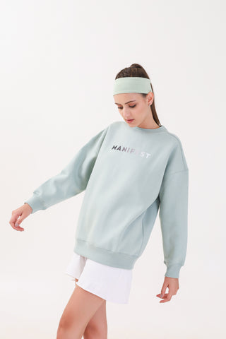 Manifest Green Sweatshirt