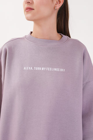 Alexa Mauve Sweatshirt