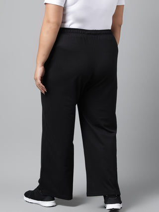 Classic Women Relaxed Fit Wide Leg Track Pants