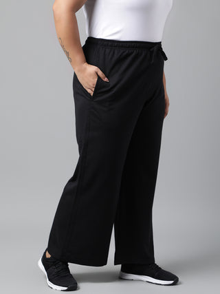 Classic Women Relaxed Fit Wide Leg Track Pants