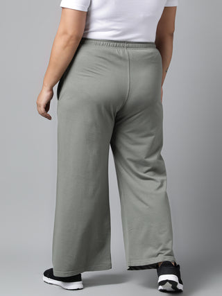 Classic Women Relaxed Fit Wide Leg Track Pants