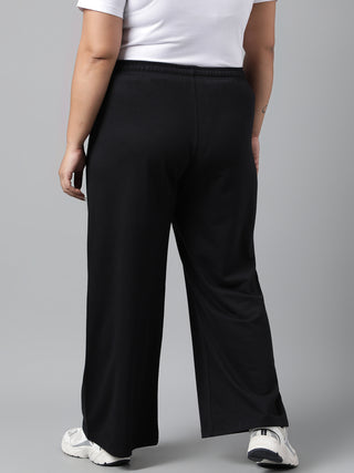 Dream Women Relaxed Fit Wide Leg Track Pants