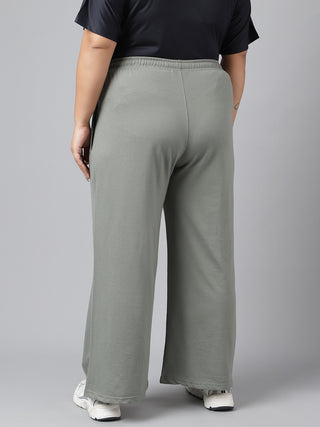 Dream Women Relaxed Fit Wide Leg Track Pants