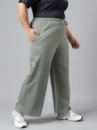 Dream Women Relaxed Fit Wide Leg Track Pants