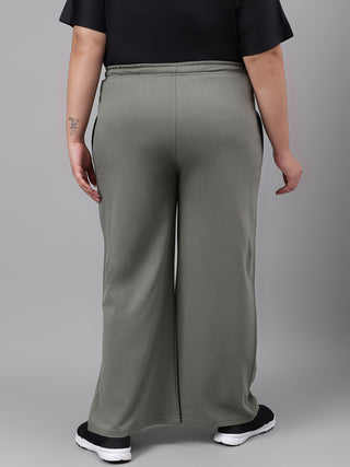 Fearless Women Relaxed Fit Wide Leg Track Pants