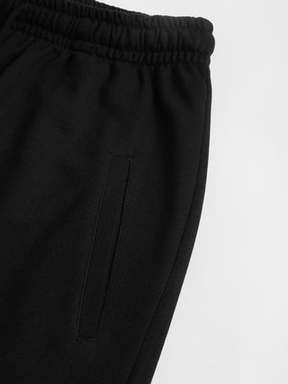 Women Black Mid-Rise Relaxed-Fit Dry Fit Track Pants