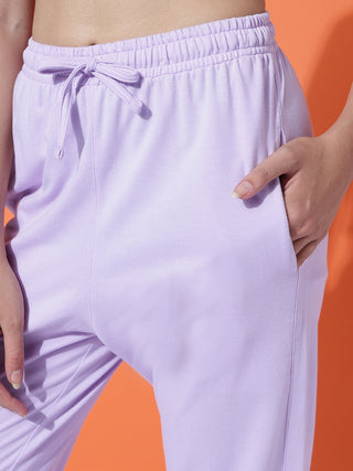 MKH Women Purple Gym & Training Track Pants