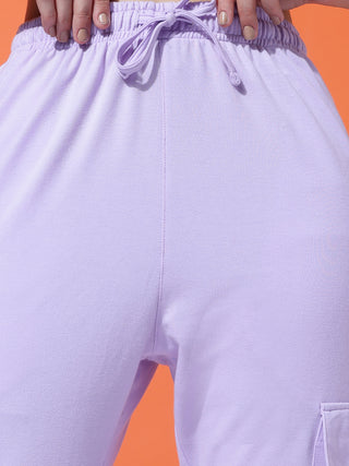 MKH Women Purple Gym Track Pants