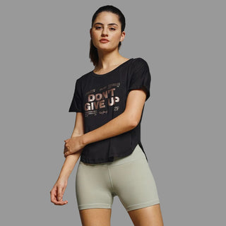 MKH Women Black FlexRush Activity Training Top