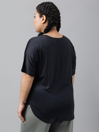 MKH Women Black MotionLayer Lightweight Fitness Tee