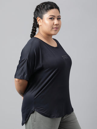 MKH Women Black MotionLayer Lightweight Fitness Tee