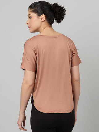 MKH Women Brown MotionActive Training Workout Wear