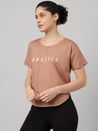 MKH Mocha Women DryMotion Core Activewear T-Shirt