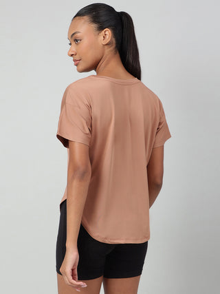 MKH Mocha Women AirCore Lightweight Training T-Shirt