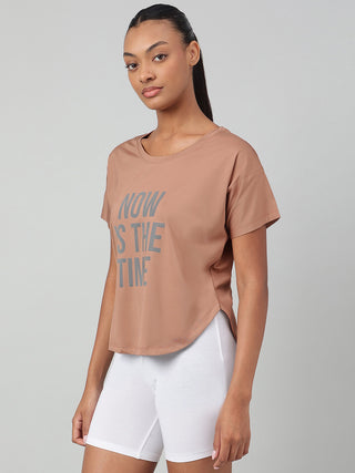 MKH Women Brown UrbanFlow Outdoor Activity Wear