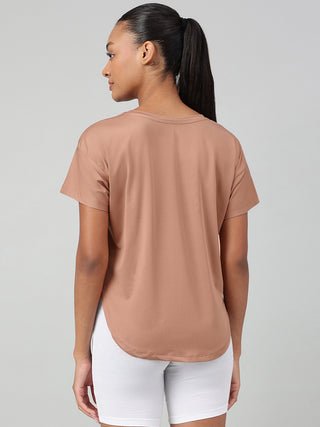 MKH Women Brown AeroMove Sports Fitness Wear