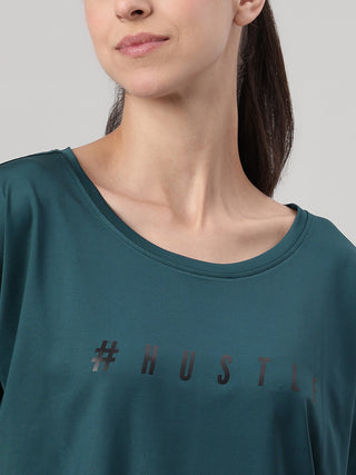 MKH Teal Women PowerMove Gym Training T-Shirt