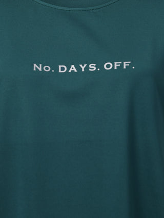 MKH Women Teal Urban Relaxed Fit Graphic T-Shirt