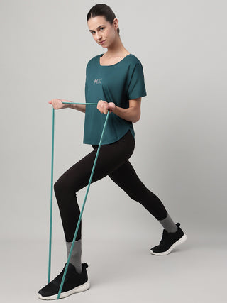 MKH Teal Women FreshMove Active Training T-Shirt
