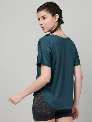 MKH Teal Women CoolFlex Active Performance Tee