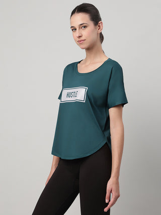 MKH Teal Women PureAir Breathable Fitness Tee