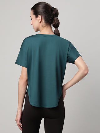 MKH Teal Women PureAir Breathable Fitness Tee