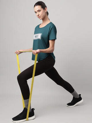 MKH Teal Women PureAir Breathable Fitness Tee