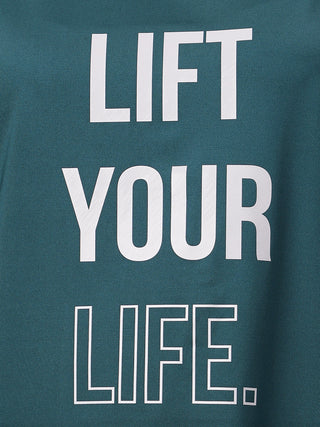 MKH Women Teal VelocityRush Fitness Activity Top