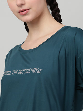 MKH Teal Women FlexVent Activewear T-Shirt