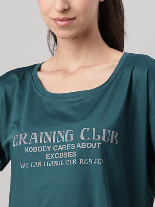 MKH Teal Women ZenAir Yoga Performance Tee