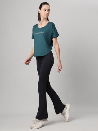 MKH Teal Women AeroVent Moisture Control Tee
