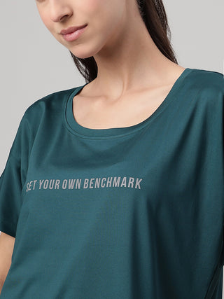 MKH Teal Women AeroVent Moisture Control Tee