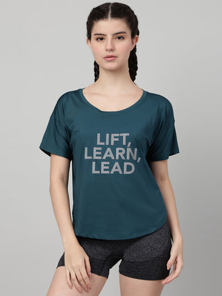 MKH Women Teal MotionMove Sports Workout Wear