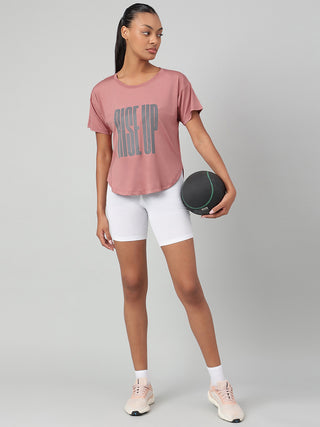 MKH Women Pink CoolSprint Outdoor Running Top