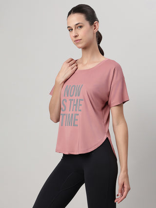 MKH Women Pink AeroTrail Workout Fitness Top