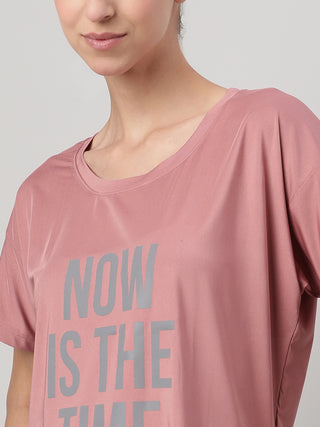 MKH Women Pink AeroTrail Workout Fitness Top