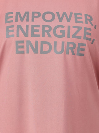 MKH Onion Pink Women DryEase Comfort Fitness Tee